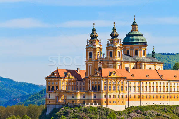 Melk - Famous Baroque Abbey (Stift Melk), Austria Stock photo © Bertl123