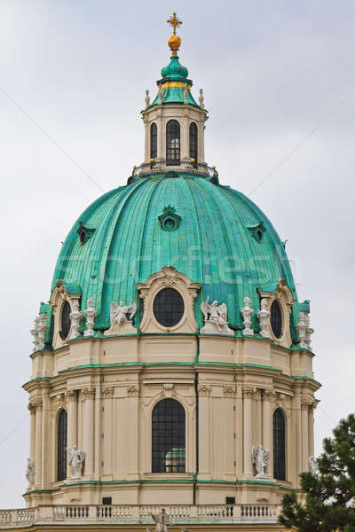 Dome of the Karlskirche (St. Charles's Church), Vienna, Austria Stock photo © Bertl123