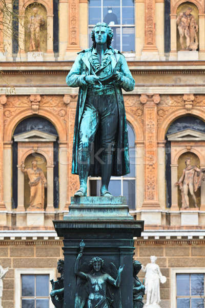 Friedrich Schiller Statue Stock photo © Bertl123