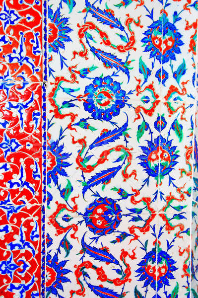 Iznik tile colorful ornamental details Stock photo © Bertl123