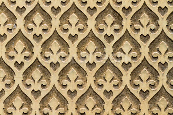 Floreale muro decorazione Spagna texture costruzione Foto d'archivio © Bertl123
