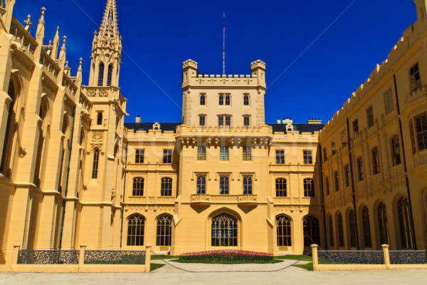 Lednice palace, Unesco World Heritage Site, Czech Republic Stock photo © Bertl123
