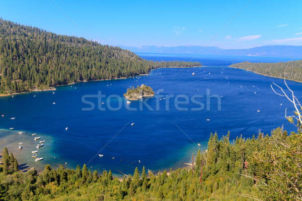Emerald Bay, Lake Tahoe, California Stock photo © Bertl123