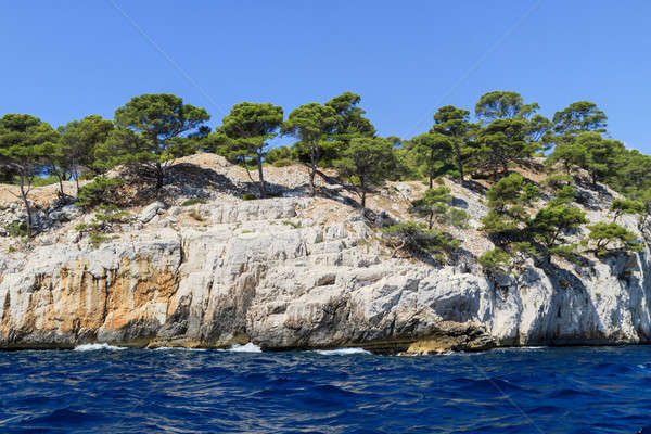 Calanques coast near Cassis in Provence, Southern France Stock photo © Bertl123