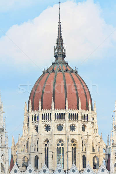 Hungarian Parliament Budapest, Hungary Stock photo © Bertl123