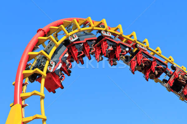 Rollercoaser Ride Stock photo © Bertl123