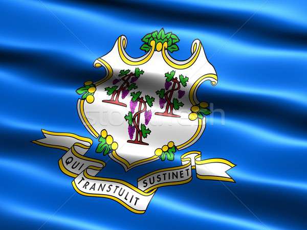 Flag of the state of Connecticut Stock photo © bestmoose