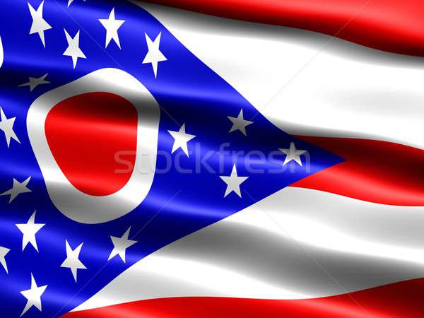 Flag of the state of Ohio Stock photo © bestmoose