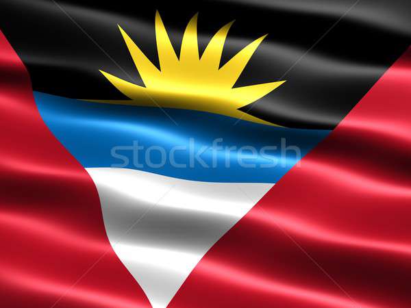 Flag of Antigua and Barbuda Stock photo © bestmoose