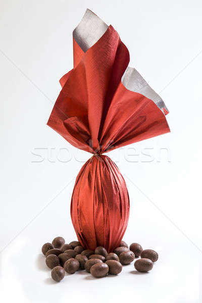 Oeufs blanche lapin chocolat oeuf lapin [[stock_photo]] © betochagas