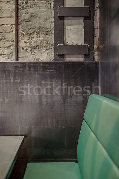 Cafe in loft style Stock photo © bezikus