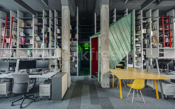 Stock photo: Coworking in loft style