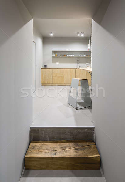 Kitchen in loft style Stock photo © bezikus