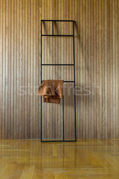 Metal stand with pullover Stock photo © bezikus