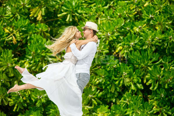 happy couple Stock photo © bezikus