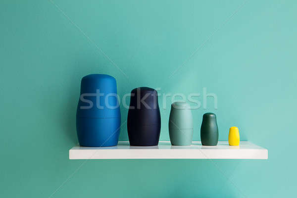 Figures toy matryoshka made in a modern style Stock photo © bezikus