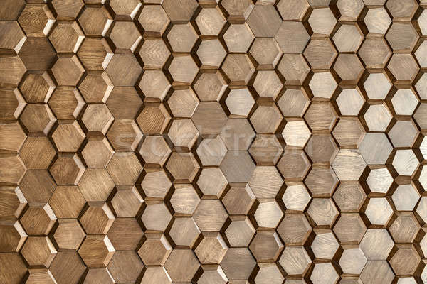 Textured wooden wall Stock photo © bezikus