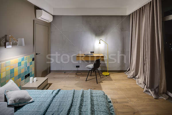 Bedroom in modern style Stock photo © bezikus