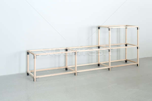 Light wooden construct  Stock photo © bezikus
