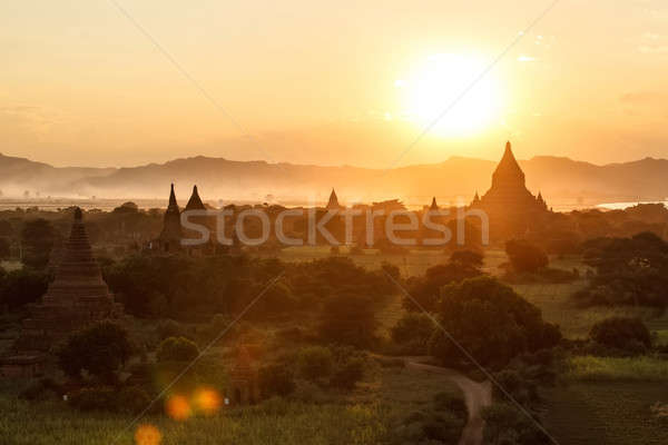 Asia sunset Stock photo © bezikus