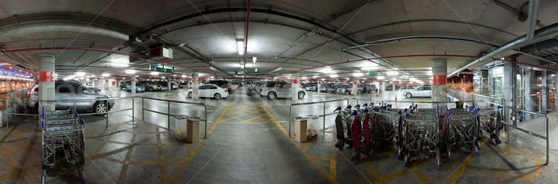 Stock foto: Parkplatz · Thailand · Bangkok · Haus · Stadt · Design