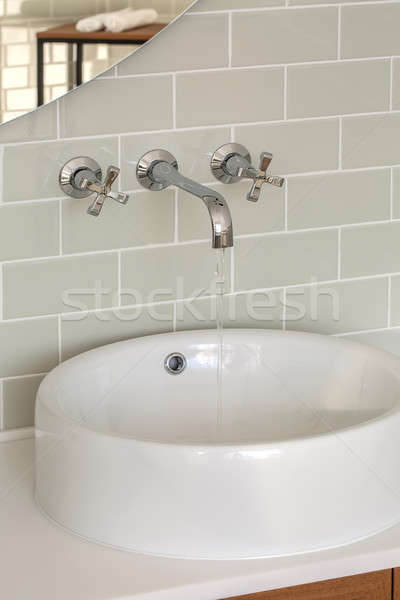 Washroom in modern style Stock photo © bezikus