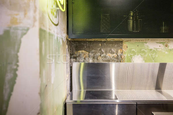 Interior in loft style Stock photo © bezikus