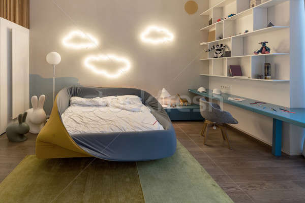 Children's room in modern style Stock photo © bezikus
