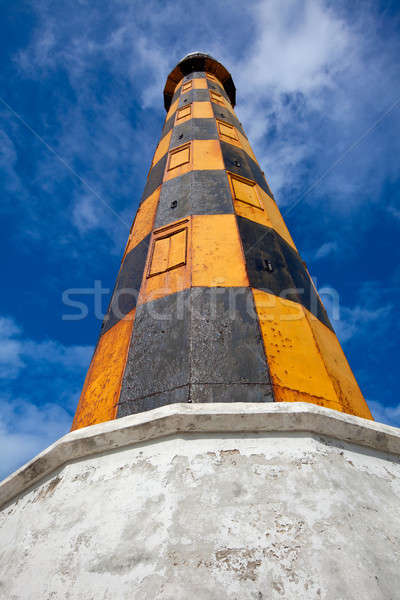 灯台 古い 島 キューバ 太陽 海 ストックフォト © bezikus