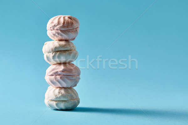 Tower of four russian marshmallows Stock photo © bezikus