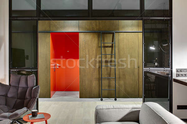 Stock photo: Interior in loft style