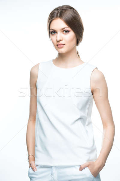 attractive woman Stock photo © bezikus