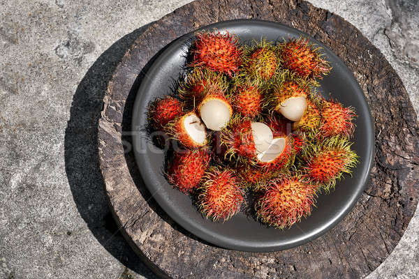 Colorful exotic fruit Stock photo © bezikus