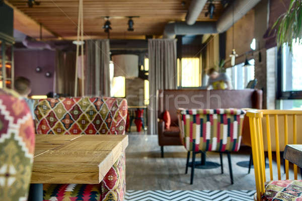 Mexican restaurant's interior Stock photo © bezikus