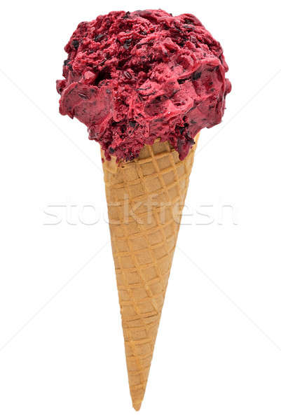 flavored ice cream berries Stock photo © bezikus