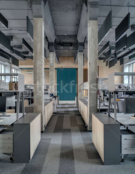 Coworking in loft style Stock photo © bezikus
