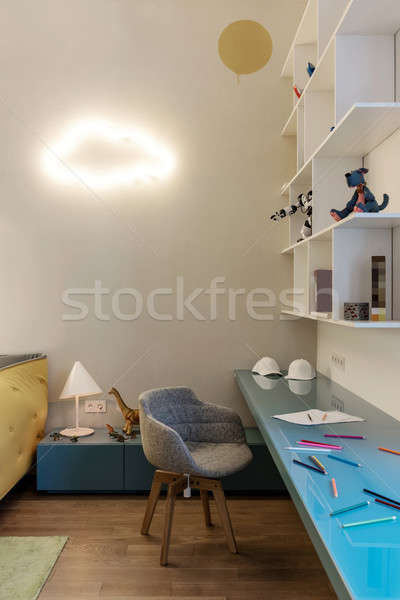 Children's room in modern style Stock photo © bezikus