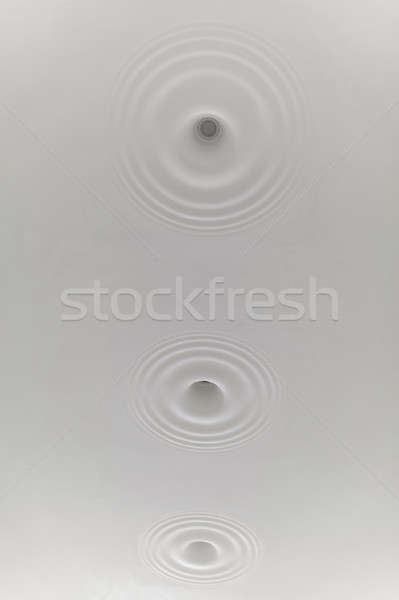 Lamps on white ceiling Stock photo © bezikus