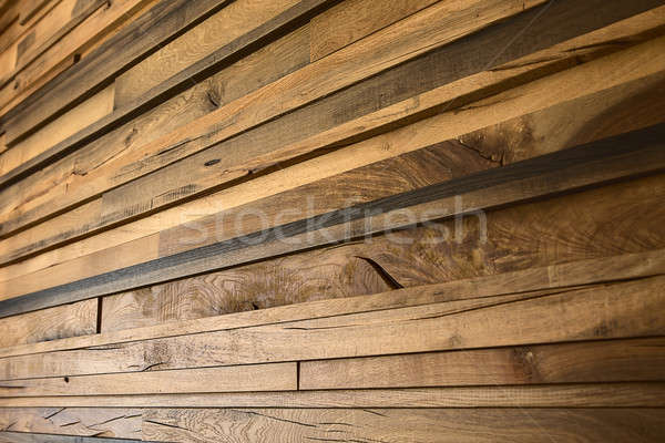 yellow oak planks Stock photo © bezikus