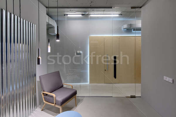 Office in loft style Stock photo © bezikus