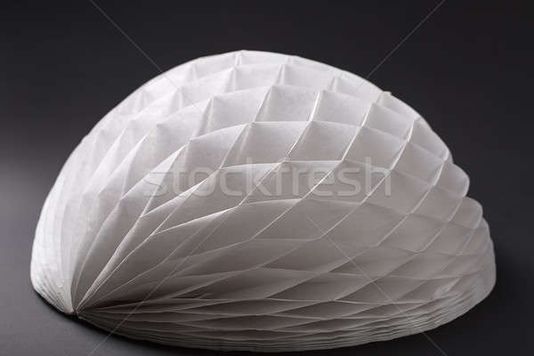 Stock photo: White paper origami