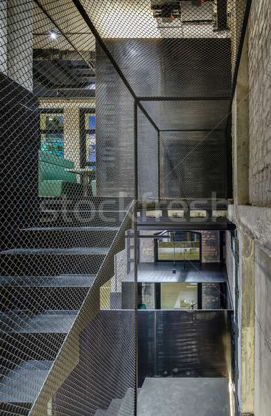 Stock photo: Restaurant in loft style