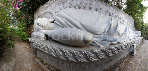 Huge buddhist statue Stock photo © bezikus
