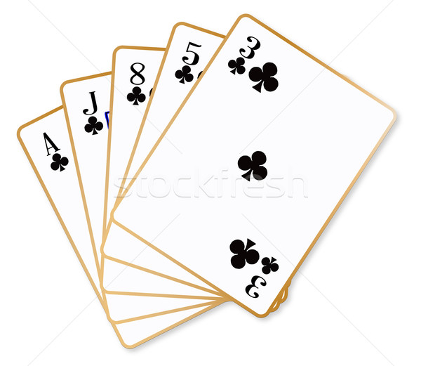 Flush Clubs Stock photo © Bigalbaloo