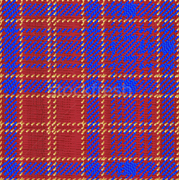 Blue Kilt Tartan Stock photo © Bigalbaloo