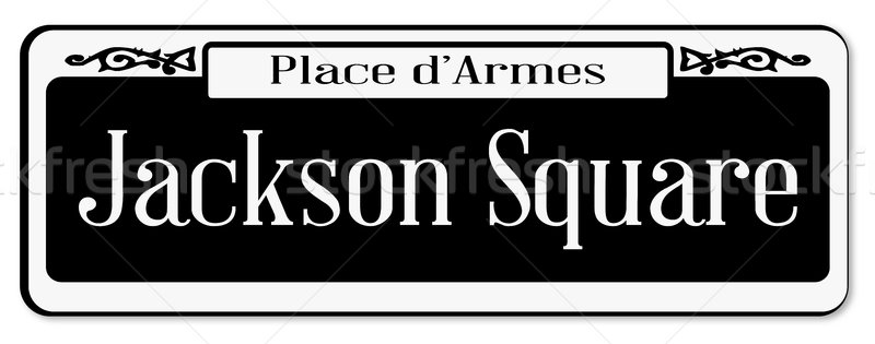 Jackson Square Stock photo © Bigalbaloo