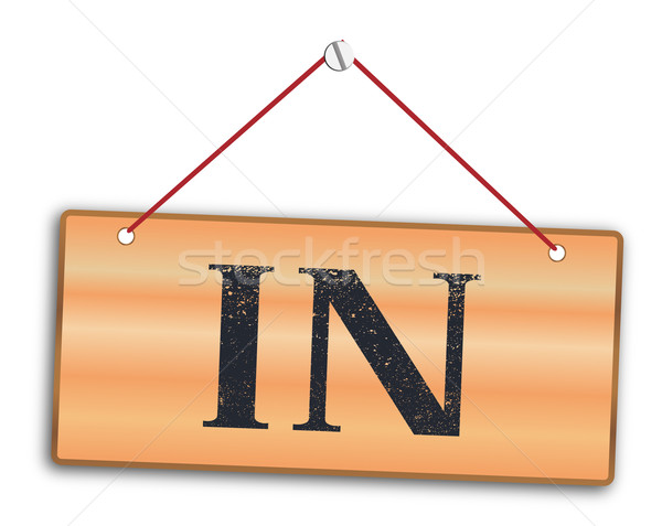 In Sign Stock photo © Bigalbaloo