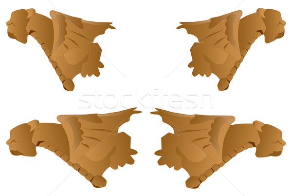 Gargoyles Stock photo © Bigalbaloo