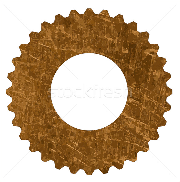 Stock photo: Copper Gear