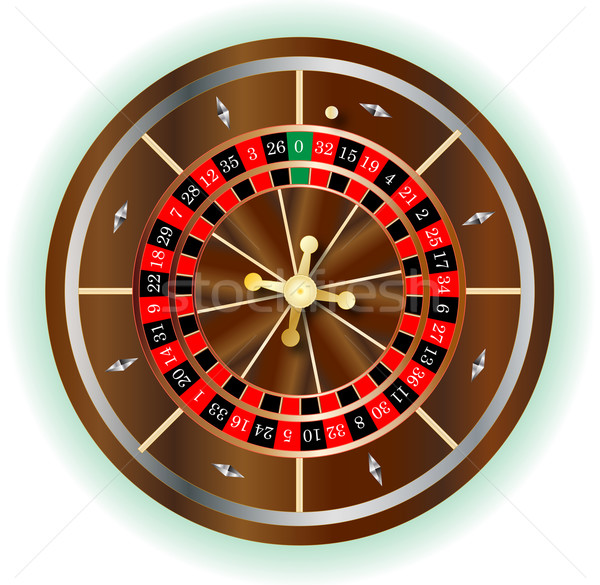 Roulette Wheel Stock photo © Bigalbaloo